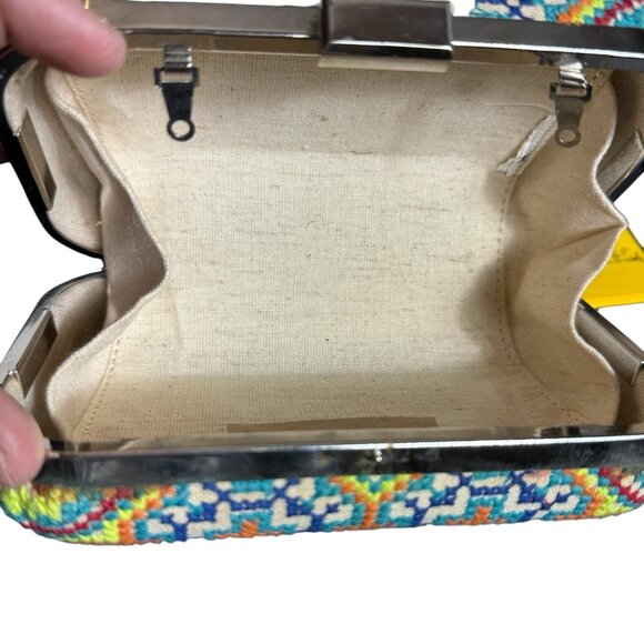 Cross Stitch Clutch Every day Bag - Picture 6 of 15